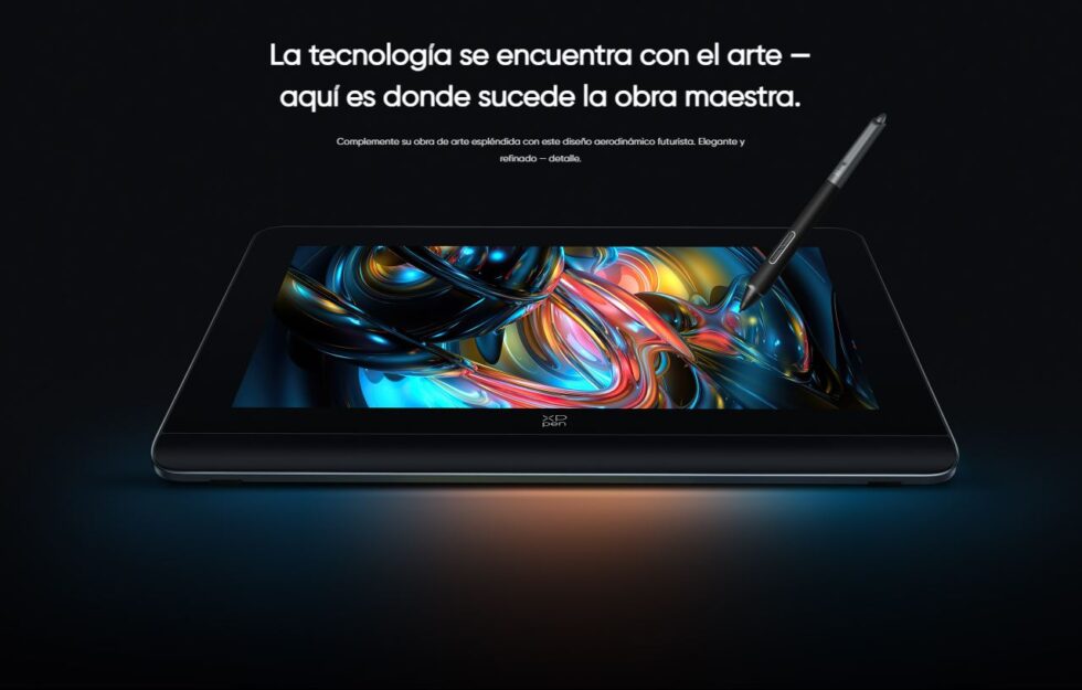 XPPen X3 Pro Stylet à Molette, 16k (16384) Niveaux De